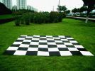 Big plastick chess board (for giant garden pieces)