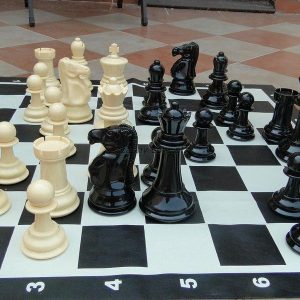 Plastic table chess GC-8